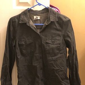 Old Navy Long Sleeve Button Up